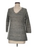 Lulu-B Gray Pullover Sweater Size M - photo 1