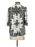 Blank London 100% Viscose Silver 3/4 Sleeve Blouse Size S - photo 2
