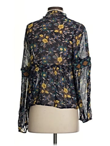 Meadow Rue 3/4 Sleeve Blouse (view 2)