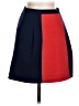 Club Monaco Color Block Red Formal Skirt Size 00 - photo 1