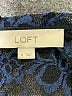 Ann Taylor LOFT 100% Polyester Blue 3/4 Sleeve Top Size M - photo 7
