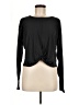 Active by Old Navy Black Long Sleeve Top Size M - photo 1