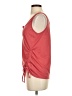 Shein Red Sleeveless T-Shirt Size 4 - photo 5