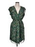 DR2 100% Polyester Paisley Green Casual Dress Size L - photo 1