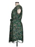 DR2 100% Polyester Paisley Green Casual Dress Size L - photo 5