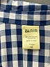 Blair Checkered-gingham Blue Short Sleeve Blouse Size XL - photo 7