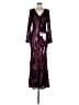 Xscape 100% Polyester Burgundy Cocktail Dress Size 4 - photo 1