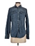 J.Crew 100% Cotton Blue Long Sleeve Button-Down Shirt Size 4 - photo 1