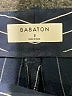 Babaton Stripes Black Blue Casual Pants Size 2 - photo 7