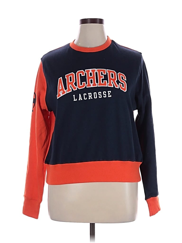 Pre-owned Champion Sweatshirt In Orange
