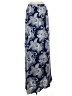 Boden Paisley Blue Casual Skirt Size 4L - photo 1