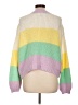 Lili Sidonio Molly Bracken Color Block White Pullover Sweater Size L - photo 2