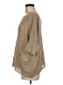 Zara Metallic Tan Poncho Size M - photo 5