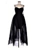 Eliza J 100% Polyester Black Cocktail Dress Size 2 - photo 1