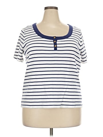 Lauren by Ralph Lauren Short Sleeve Henley (view 1)