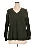 Gap Solid Green Pullover Sweater Size XL - photo 1