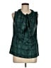 Tory Burch 100% Silk Green Blouse Size 6 - photo 1