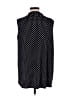 Beacon Polka Dots Black Sleeveless Button-Down Shirt Size M (estimated) - photo 2