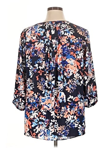Not Your Daughter's Jeans 3/4 Sleeve Blouse (view 2)