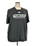 Adidas 100% Polyester Gray Short Sleeve T-Shirt Size 2X - photo 1