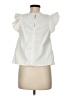 Unbranded Ivory Sleeveless Blouse Size M - photo 2