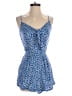 Mimi Chica 100% Polyester Hearts Blue Romper Size XS - photo 1