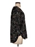 Dex Black 3/4 Sleeve Blouse Size S - photo 4