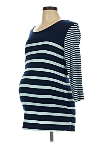 Liz Lange Maternity for Target 3/4 Sleeve T-Shirt (view 1)