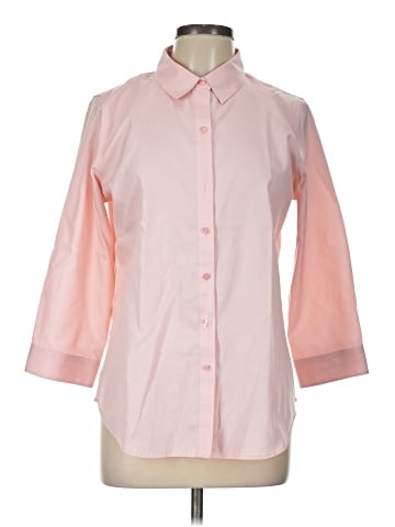 Coldwater Creek 3/4 Sleeve Button-Down Shirt (view 1)