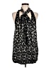 Collective Concepts 100% Polyester Black Sleeveless Blouse Size M - photo 1