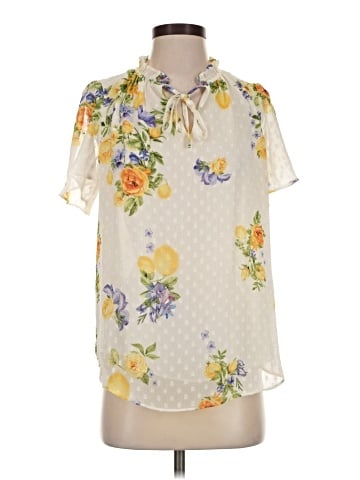 Maison d' Amelie Short Sleeve Blouse (view 1)