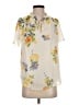 Maison d' Amelie Ivory Short Sleeve Blouse Size S - photo 1