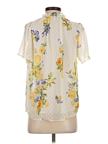 Maison d' Amelie Short Sleeve Blouse (view 2)