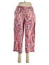 Ellen Tracy Paisley Pink Casual Pants Size M - photo 2