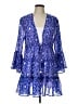 Blue Island 100% Polyester Blue Kimono Size L - photo 1