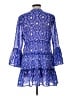 Blue Island 100% Polyester Blue Kimono Size L - photo 2