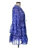 Blue Island 100% Polyester Blue Kimono Size L - photo 4