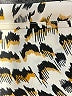 CAbi Animal Print Multi Color Ivory Long Sleeve Blouse Size S - photo 7