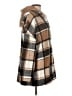 Unbranded 100% Polyester Plaid Brown Coat Size M - photo 4