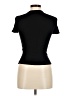 Volcom Solid Black Short Sleeve Turtleneck Size M - photo 2