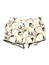 Ann Taylor LOFT Floral Ivory Shorts Size M - photo 1