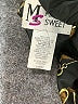 Maggie Sweet 100% Polyester Gold Short Sleeve Blouse Size L - photo 8