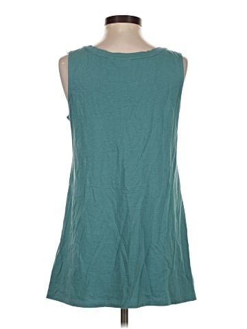 LOGO by Lori Goldstein Sleeveless T-Shirt (view 2)