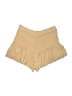 Mable Solid Tan Casual Skirt Size M - photo 2