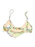 Mara Hoffman Print Yellow Swimsuit Top Size XS - photo 2