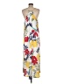 Forever 21 100% Polyester Tropical White Casual Dress Size M - photo 2