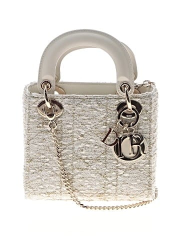 Christian Dior Tweed Mini Lady Dior Bag (view 1)