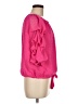 CeCe 100% Polyester Pink 3/4 Sleeve Blouse Size M - photo 4