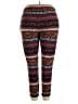 Eddie Bauer Print Burgundy Leggings Size XL - photo 2