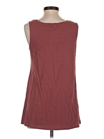 LOGO by Lori Goldstein Sleeveless T-Shirt (view 2)